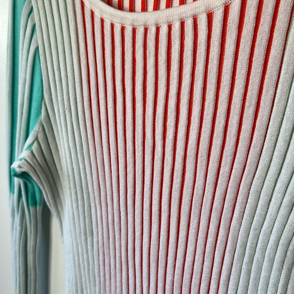 Fever Ribbed Knit Sweater, L - Picture 2 of 6